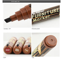 8 Colors Wood Furniture Floor Repair Marker Pens Table Cloth Paint Repair Marker For Mending Concealer Light Dark Color Choose