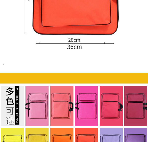 Children's waterproof painting bag multi-color painting backpack sket –  AOOKMIYA