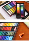 Taiwan SIMBALION chalk diy painting pastel professional soft pastel set color drawing coloring paint 12/24/36/48/60pcs set