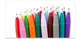 Fiber pen 24 color set neutral ink pen hook line pen candy color hand account pen student stationery art supplies