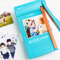 Portable A5 paper cutter 1-6 inch photo card postcard built-in ruler paper cutter office stationery cutting tool