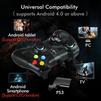 AOOKGAME  Wired Game Controller Gamepad Joystick with TURBO TRIGGER Button Gamepad For PC PS3 TV Box Android Smartphone