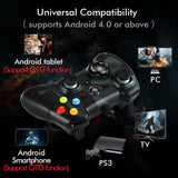 AOOKGAME  Wired Game Controller Gamepad Joystick with TURBO TRIGGER Button Gamepad For PC PS3 TV Box Android Smartphone
