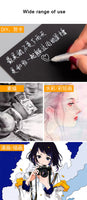 Japan SAKURA cherry blossom highlight pen gold/silver/white painting handmade diy professional black card sketch art supplies