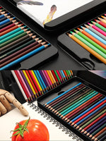 NYONI 24/36/48/72/120 colors Professional Colored Pencils Soft Oil Drawing Pencil Set For Drawing School Art Painting Supplies