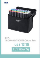 Waterproof Sketch Comic Micron Art Marker Pen 6/9 Pcs Pigment Liner Water Based For Drawing Handwriting School office stationery