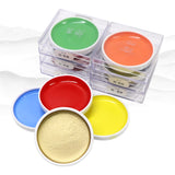 Japan Auspicious Solid Watercolor Pigment 93g Monochrome Round Porcelain Plate Packaging Professional Painting Art Supplies