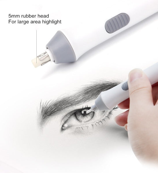 Electric Eraser for Sketching Drawing Rubber Automatical Eraser