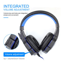 Professional Led Light Gamer Headset for Computer PS4 PS5 Fifa 21 Gaming Headphones Bass Stereo PC Wired Headset With Mic Gifts