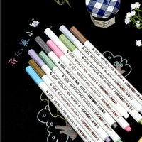 superior 10Pcs/Lot waterproof colours needle brushes Pigment Liner Neelde Drawing Pen For Drawing Sketching Writing Hook Art Pen