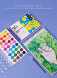 A4/A5 30Sheets Water Color Painting Book 190g Loose-leaf Hand-Painted Watercolor Sketchbook Drawing Paper Art Supplies