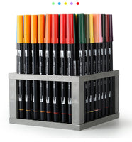 Tombow ABT Dual  Water Brush pen & Fine Tip Pen Professional CalligraphyArt Marker Pen for Bullet Journaling Card Making