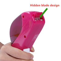 Intelligent automatic tape cutter handheld tape machine paper cutter suitable for tape 12/19mm office school supplies