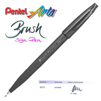 Japan Pentel Fude Touch SES15C Flexible tip sign pens soft brush pen calligraphy hand lettering Sketch Painting Drawing