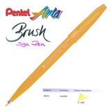 Japan Pentel Fude Touch SES15C Flexible tip sign pens soft brush pen calligraphy hand lettering Sketch Painting Drawing