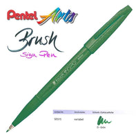 Japan Pentel Fude Touch SES15C Flexible tip sign pens soft brush pen calligraphy hand lettering Sketch Painting Drawing