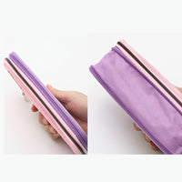 KUKUYO Zipper Pencil Case Beautiful Canvas Pencil Pouch Cute Pattern Fountain Kid Pen Bag Pen Pouch Japanese School Supplies