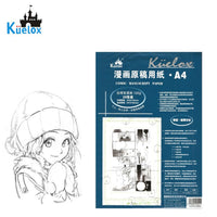 AOOKMIYA Kuelox-papel de manuscrito em quadrinhos com escala de 120g, papel gráfico para desenho com posicionamento