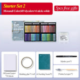 AOOKMIYA Kuelox super óleo macio pastel pintura profissional cor pesada pastel de óleo para presente arte escola artigos de papelaria suprimentos lápis