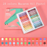 Maries Soft Oil Pastel 12/24/36 Artist Aqua Oil Pastel Washable Graffiti Painting Drawing Crayon Pen for Painting Art Stationery