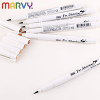 Marvy 4600 6/8/13pcs Pigment Liner Neelde Water-proof Drawing Pen Pigma Micron Sunproof Marker Pen for Sketching Office School