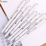 Marvy 4600 6/8/13pcs Pigment Liner Neelde Water-proof Drawing Pen Pigma Micron Sunproof Marker Pen for Sketching Office School