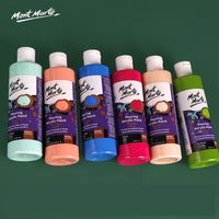 Mont Marte Premium Pre-mixed Acrylic Pouring Paint Set,240ml Bottles for Surfaces Stretched Canvas,Wood,MDF and Air Drying Clay