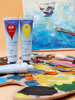 Mont Marte Water Mixable Oil Paint 37/100ml Tubes Premium H2O Tubes Mixable with A Range of Mediums. Easily Washes Up with Water