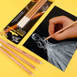 Mont marte 2/3pcs White Charcoal Pencil Highlight Sketch Signature Pencils Sketching Drawing Art Painter Painting Art Supplies