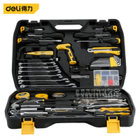 Multifunctional 155 Pcs Repair Kit Household Hand Tool Set with Plastic Box Wrench Pliers Screwdriver Hammer Multitool Kits