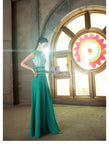 AOOKDRESS summer temperament leisure goddess fan suit new sleeveless knit top fashion skirt two-piece suit