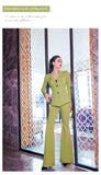 AOOKDRESS Spring OL formal suit 2021 new mint green pleated waist small suit and micro flared pants two-piece suit