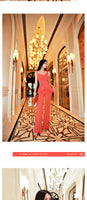 AOOKDRESS summer fashion jumpsuit women's new sexy temperament slim waist sleeveless suspenders jumpsuit