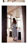 AOOKDRESS rimmed beach dress seaside vacation dress spring/summer new sexy strap long-sleeved waist-length dress