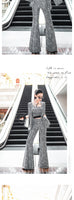 AOOKDRESS summer one button collarless small suit new handsome temperament thin split long sleeve slim jacket