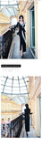 AOOKDRES Spring Sexy Tight Set New Air Long Sleeve Knitted Long Skirt Sleeveless Sling Skirt Two-piece set