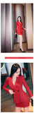 AOOKDRESS spring OL formal suit skirt 2021 new design small suit jacket bag hip short skirt two-piece suit