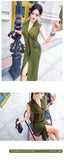 AOOKDRESS summer sexy sleeveless shirt dress new temperament tight waist pull cord cut over knee dress