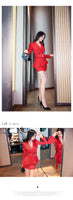 AOOKDRESS spring OL formal suit skirt 2021 new design small suit jacket bag hip short skirt two-piece suit