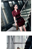 AOOKDRESS Spring/Summer Set New Women's Small Suit Bag Hip Skirt Playful Two-Piece Professional Fashion Suit Skirt