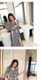 AOOKDRESS rimmed beach dress seaside vacation dress spring/summer new sexy strap long-sleeved waist-length dress