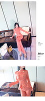 AOOKDRESS early spring houndstooth palace style suit 2021 new double-breasted slim-fit shirt two-piece flared pants