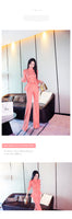 AOOKDRESS early spring houndstooth palace style suit 2021 new double-breasted slim-fit shirt two-piece flared pants