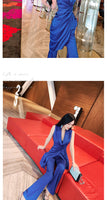 AOOKDRESS suit female summer new British style sleeveless suit collar jacket jacket temperament trousers two-piece suit