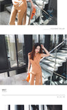 AOOKDRESS summer new fashion slim foreign style playful suit sleeveless top casual pants temperament Hong Kong flavor two-piece suit