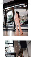 AOOKDRESS New Spring/Summer Women's Small Suit Set Stylish Suit Falling Wide-Legged Pants Show Slim Two-Piece Set