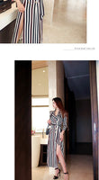 AOOKDRESS rimmed beach dress seaside vacation dress spring/summer new sexy strap long-sleeved waist-length dress