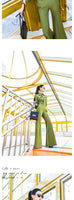 AOOKDRESS summer temperament suit new stylish slim shirt high-waisted wide-leg flared pants two-piece set