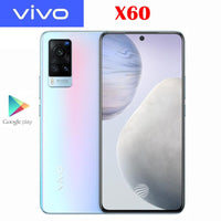 Official New Original VIVO X60 5G Cell Phone Exynos1080 Octa Core 6.56inch AMOLED 33W 4300Mah 120Hz Rate Reflash 48MP Camera NFC