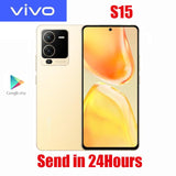 Official Original New VIVO S15 5G Cell Phone 6.62inch AMOLED Snapdragon870 64MP Rear Camera 4500Mah 66W SuperVOOC Android 12 NFC